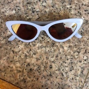 Urban Outfitters Cat Eye Purple Glasses